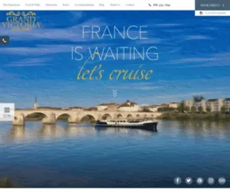 Grandvictoriacruises.com(French Canal Cruises) Screenshot