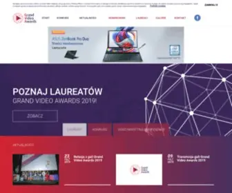 Grandvideoawards.pl(Grand Video Awards) Screenshot