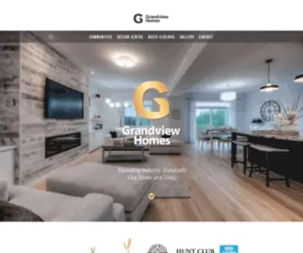 Grandview-Homes.com(Grandview Homes) Screenshot