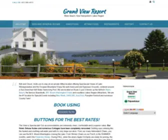 Grandviewnh.com(Grand View Resort) Screenshot