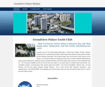 Grandviewpalacemarina.com(Grandview Palace Marina) Screenshot