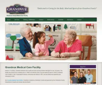 Grandvue.org(Charlevoix County Medical Care Facility) Screenshot