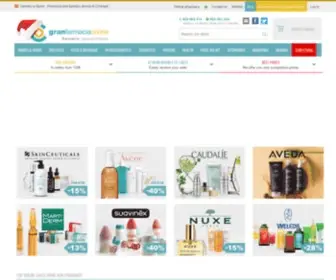 Granfarmaciaonline.es(Farmacia y Parafarmacia Online) Screenshot