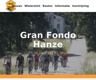 Granfondohanze.nl(Toertocht langs de Hanzesteden) Screenshot