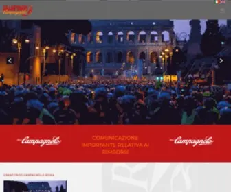 Granfondoroma.com(GRANFONDO CAMPAGNOLO ROMA 2018) Screenshot