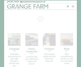 Grangefarmcamping.co.uk(Grange Farm Camping) Screenshot