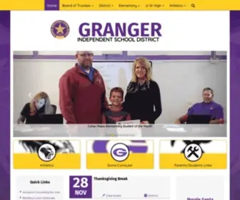 Grangerisd.net(Granger ISD) Screenshot