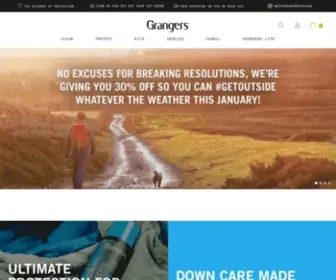 Grangers.co.uk(Grangers range of bluesign®) Screenshot