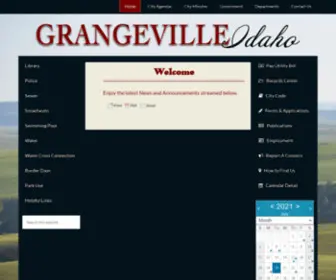 Grangeville.us(Grangeville idaho) Screenshot