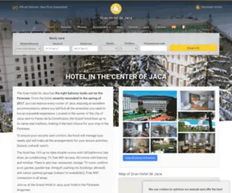 Granhoteljaca.com(Gran Hotel de Jaca) Screenshot
