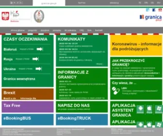 Granica.gov.pl(Granica) Screenshot