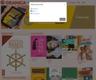 Granicaeditor.com(Catalogo de libros sobre) Screenshot