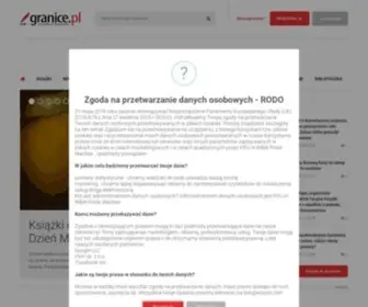 Granice.pl(To popularny serwis o rozrywce) Screenshot