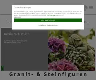 Granit-Steinfiguren.de(Granit steinfiguren onlineshop) Screenshot