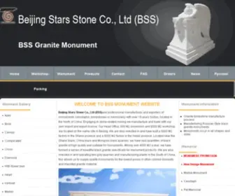 Granite-Monument.com(Black granite monument tombstone gravestone granite headstone memorial urns) Screenshot