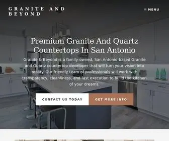 Graniteandbeyond.com(Granite And Beyond) Screenshot