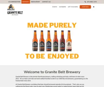 Granitebeltbrewery.com.au(Granite Belt Brewery) Screenshot