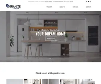 Granitecenterinc.com(KC Granite Center Inc) Screenshot