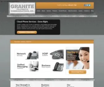 Granitecomm.com(Cloud Phone System) Screenshot