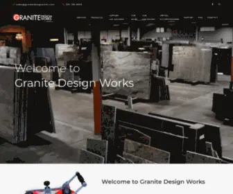 Granitedesignworks.com(GRANITE DESIGN WORKS) Screenshot