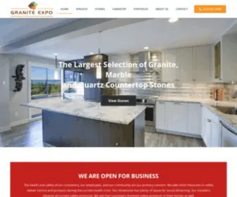 Graniteexpoonline.com(Granite Expo) Screenshot