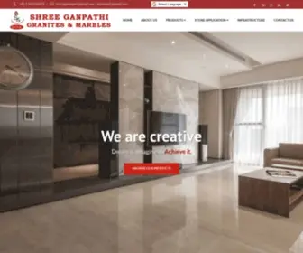 Graniteexporterindia.com(Granite Manufacturers Bangalore) Screenshot