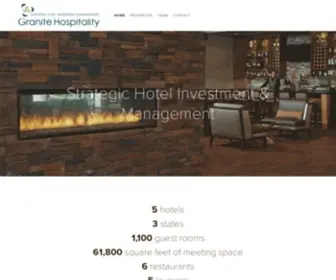 Granitehospitality.com(Granite Hospitality) Screenshot