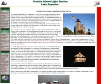 Graniteisland.com(Granite Island Light Station) Screenshot