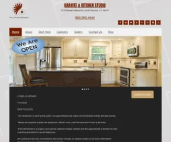 Granitekitchenstudio.com(Granite & Kitchen Studio) Screenshot