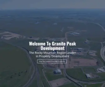 Granitepeakdev.com(Granite Peak Development Casper Wyoming) Screenshot
