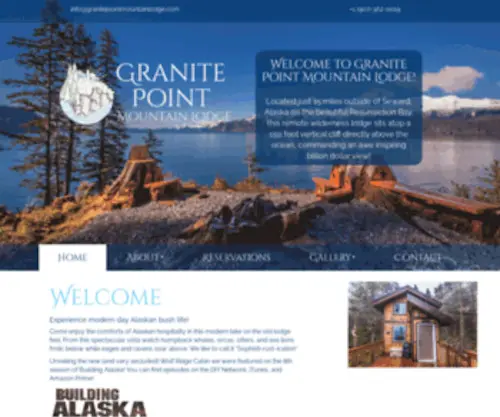 Granitepointmountainlodge.com(Granite point mountain lodge) Screenshot