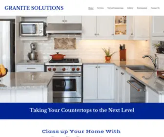 Granitesolutionsms.com(GRANITE SOLUTIONS in the Jackson Metro Area) Screenshot