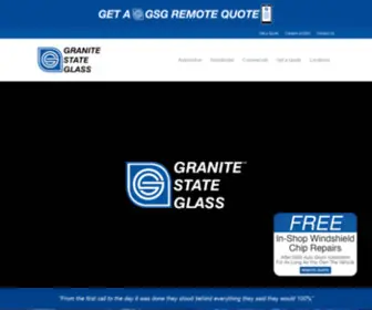 Granitestateglass.com(Done Fast) Screenshot