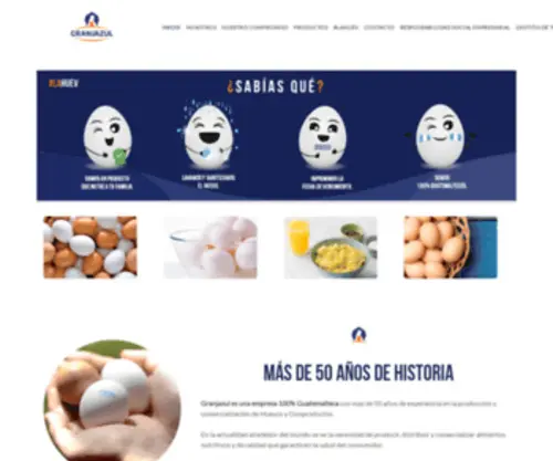 Granjazul.com(Bienvenidos) Screenshot