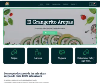 Granjeritoarepas.com(Otro sitio realizado con WordPress) Screenshot