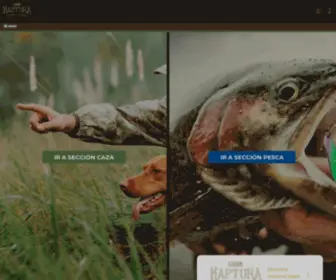 Grankaptura.com(Tienda especializada en caza y pesca) Screenshot