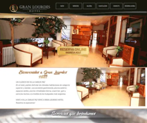 Granlourdeshotel.com.ar(Gran Lourdes Hotel) Screenshot