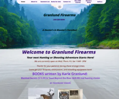 Granlundfirearms.com(Granlundfirearms) Screenshot