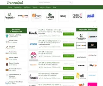 Grannadeal.com(Coupons) Screenshot