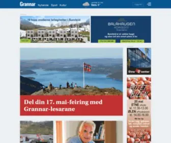 Grannar.no(Lokalavisa for Etne og Vindafjord) Screenshot