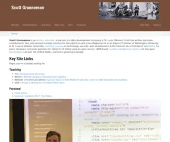 Granneman.com(Scott Granneman) Screenshot