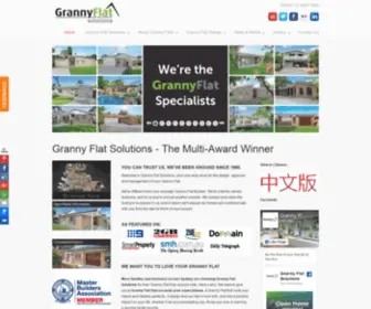 Grannyflatsolutions.com.au(Granny Flat Solutions) Screenshot