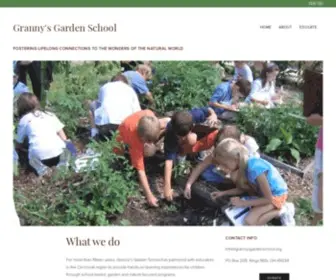 Grannysgardenschool.org(Loveland Learning Garden) Screenshot