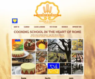 Grano-Farina.com(Grano & Farina Cooking School) Screenshot