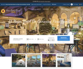 Granoasisresort.com(Gran Oasis Resort Resort en Playa de Las Américas) Screenshot