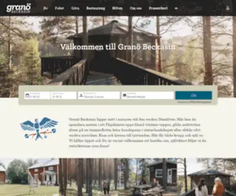 Granobeckasin.com(Porten till Lappland) Screenshot