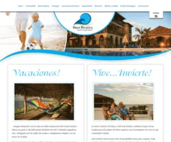 Granpacifica.com.ni(Nicaragua) Screenshot