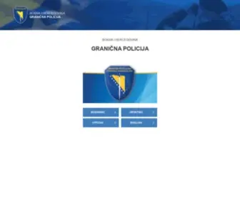 Granpol.gov.ba(Granična) Screenshot