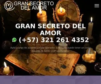 Gransecretodelamor.com(Gran Secreto del Amor) Screenshot