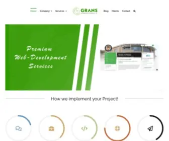 Gransnamibia.com(Grans IT (Investment)) Screenshot